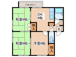 エステート　ピア　モリの物件間取画像